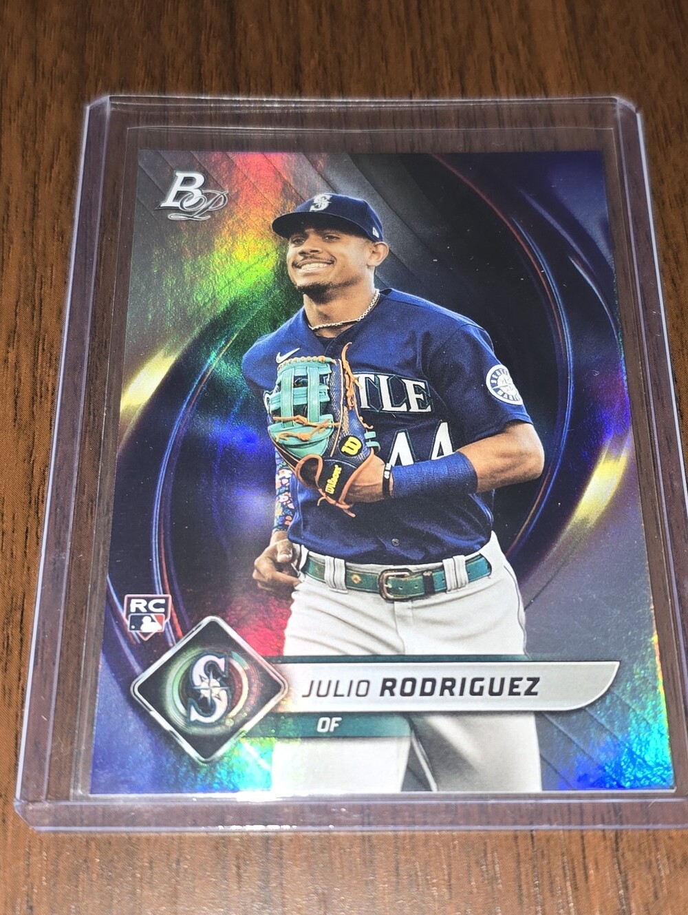 Julio Rodriguez RC 2022 Bowman Platinum #41  Seattle Mariners Rookie